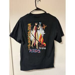Shanghai Reds Palm Springs Medium M T Shirt Anime Style California Tee Shirt